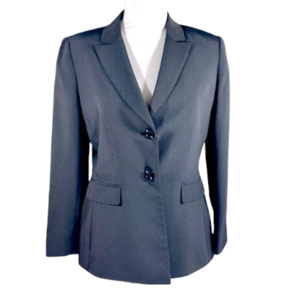 Tahari ASL Gray Blazer